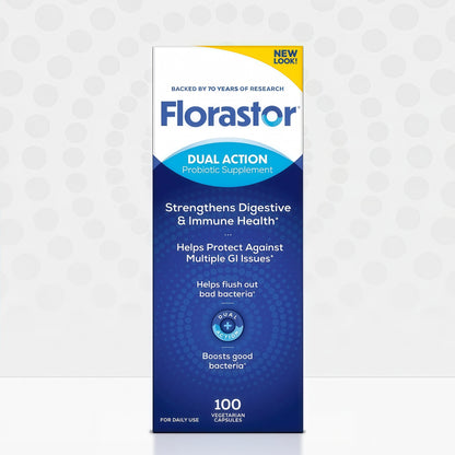 Florastor® Dual Action Probiotic Supplement