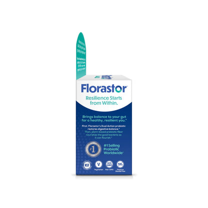Florastor® Advanced Pro + Pre Probiotic & Prebiotic Fiber Supplement